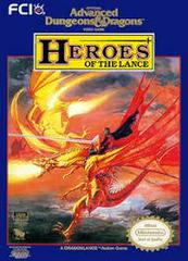 Heroes Of The Lance - Front | Advanced Dungeons & Dragons Heroes of the Lance NES