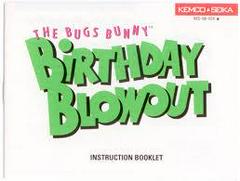 Bugs Bunny Birthday Blowout - Instructions | Bugs Bunny Birthday Blowout NES