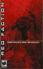 Manual - Front | Red Faction [Greatest Hits] Playstation 2