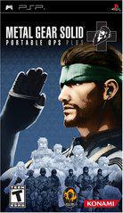Metal Gear Solid Portable Ops Plus Cover Art