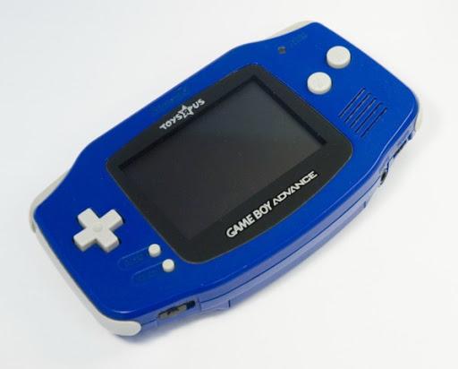 Blue Game Boy Advance System Cover Art