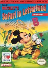 Mickey's Safari in Letterland NES Prices
