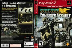 Artwork - Back, Front | SOCOM US Navy Seals Combined Assault [Greatest Hits] Playstation 2