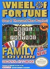Wheel Of Fortune Family Edition - Front | Wheel of Fortune Family Edition NES