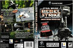 Artwork - Back, Front | Star Wars Rebel Strike [Preview Disc] Gamecube