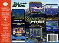 Bassmasters 2000 - Back | Bass Masters 2000 Nintendo 64
