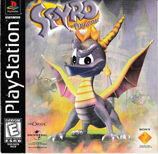 spyro the dragon playstation game