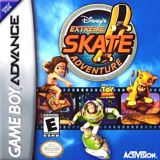 Disney's Extreme Skate Adventure Cover Art