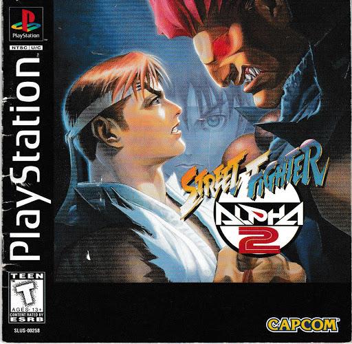 Street Fighter Alpha 2 Cover Art