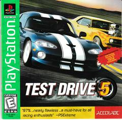 Manual - Front | Test Drive 5 [Greatest Hits] Playstation