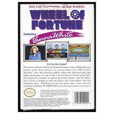 Wheel Of Fortune Featuring Vanna White - Back | Wheel of Fortune Featuring Vanna White NES