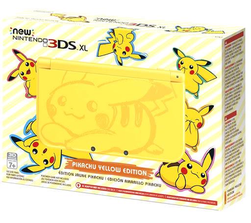 New Nintendo 3DS XL Pikachu Edition Cover Art