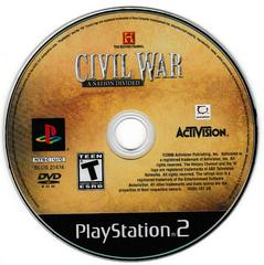 Game Disc | History Channel Civil War A Nation Divided Playstation 2
