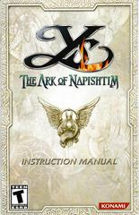 Manual - Front | Ys The Ark of Napishtim Playstation 2