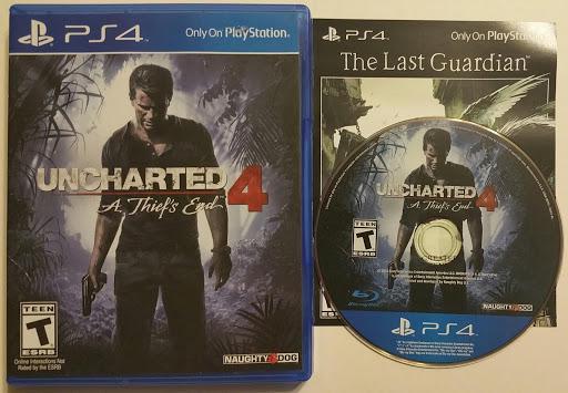 Uncharted 4: A Thief's End Game for PlayStation 4 PS4 Disc Only