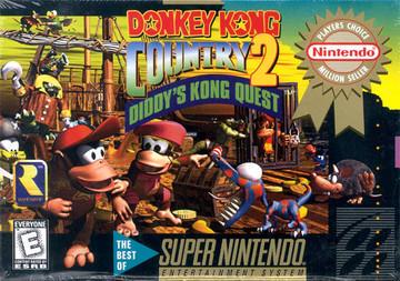 Donkey Kong Country 2 [Player's Choice] Cover Art