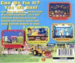 Back Of Case | Bob the Builder Can We Fix It Playstation