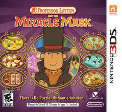 Professor Layton and The Miracle Mask Cover Art