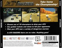 Back Of Box | ATV Racers Playstation