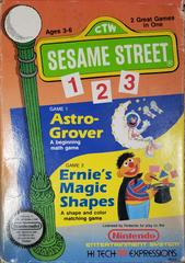 Front Box Art | Sesame Street 123 NES