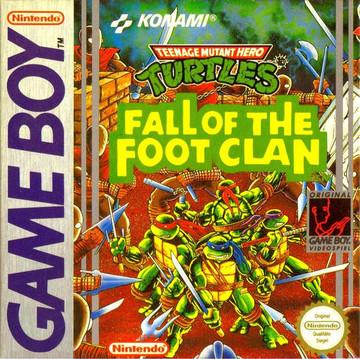 Teenage Mutant Hero Turtles: Fall of the Foot Clan Cover Art