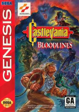 Castlevania: Bloodlines Cover Art