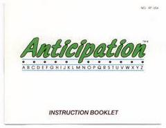 Anticipation - Instructions | Anticipation NES