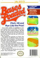 Bases Loaded - Back | Bases Loaded NES