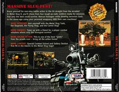 Back Of Case | Metal Slug X Playstation