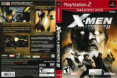 Artwork - Back, Front | X-men Legends 2 [Greatest Hits] Playstation 2