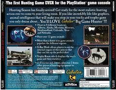 Back Of Case | Big Game Hunter Ultimate Challenge Playstation