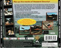 Back Of Box | Dukes of Hazzard Racing for Home Playstation