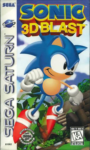 Sonic 3D Blast Cover Art
