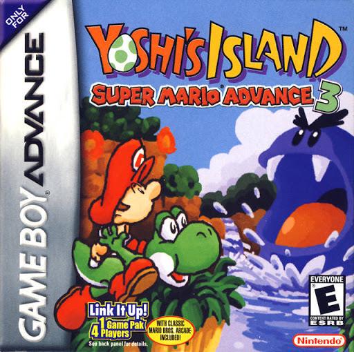 Super Mario Advance 3 Yoshi's Island Cover Art