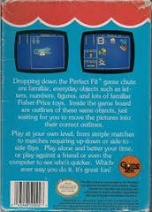 Fisher Price Perfect Fit - Back | Fisher Price Perfect Fit NES