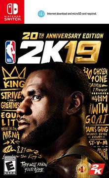 NBA 2K19 20th Anniversary Edition Cover Art