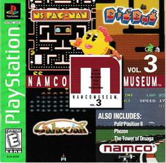 Manual - Front | Namco Museum Volume 3 [Greatest Hits] Playstation