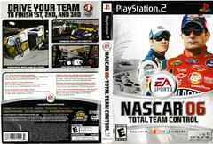 Artwork - Back, Front | NASCAR 06 Total Team Control Playstation 2