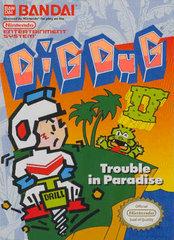 Dig Dug II: Trouble in Paradise Cover Art