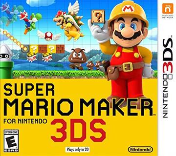 Super Mario Maker Cover Art