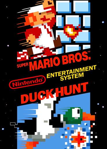Super Mario Bros and Duck Hunt Cover Art