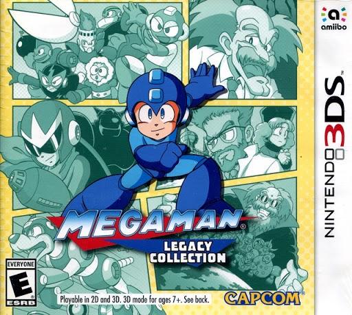 Mega Man Legacy Collection Cover Art