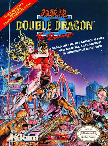 Double Dragon II Cover Art