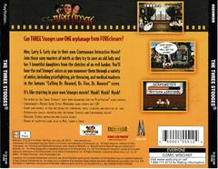 Back Of Case | The Three Stooges Playstation