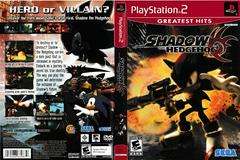 Artwork - Back, Front | Shadow the Hedgehog [Greatest Hits] Playstation 2
