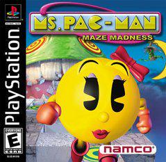 Ms. Pac-Man Maze Madness Cover Art