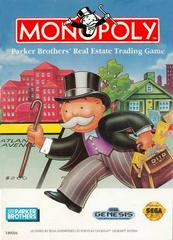 Monopoly [Cardboard Box] Sega Genesis Prices
