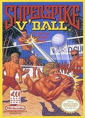Super Spike Volleyball Cover Art