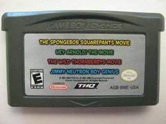 Label | Nickelodeon 4 Games on One Game Pack [Movies] GameBoy Advance