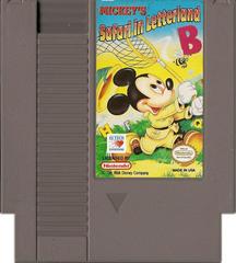 Cartridge | Mickey's Safari in Letterland NES